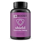 BoostCeuticals Quercetin 500mg Dihydrate 100 Capsules - Immune Respiratory Seasonal Allergy Sinus Support