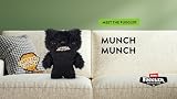 Fuggler Fart Face 23 cm do wyboru seria 1 firmy ZURU, Funny Ugly Monster pluszowa zabawka (Munch Munch – Black Long)