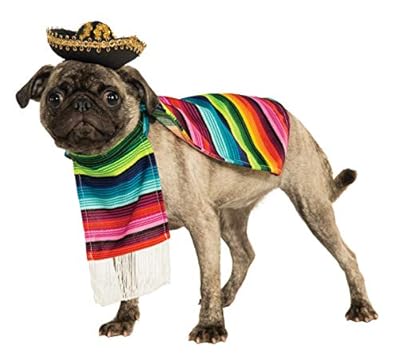 Rubie's Official Mexican Serape Pet Dog Costume