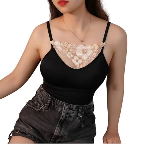 JLAIZYUJK Modesty Panel Cleavage Cover 3-Pack, Practical Low Maintenance Design, Suitable for Daily Work, Travel Trips Beige