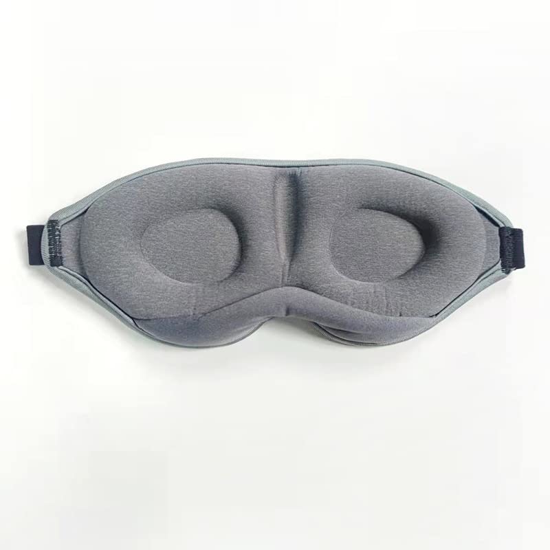 3D-Schlaf-Augenmaske Augenbinde Eyeshade Schlafmaske Augenklappe Büro-Augenmaske Schlafhilfe Licht blockieren (Color : D)
