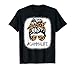 GAMMA Leopard Messy Bun Mother's Day for Grandmothers T-Shirt