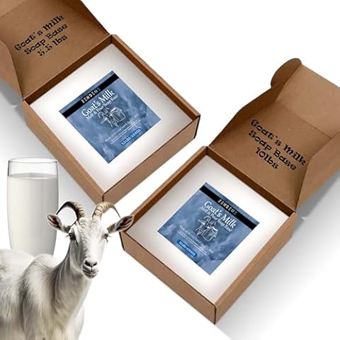 ZenseMe Goat Milk Soap Base Bundle – 15.5 LBS | Melt & Pour Supplies Kit for Soap Making | SLS/SLES & PEG Free | Natural Organic Vegetable Ingredients | Bulk Soap Base for Adults | Make Your Own Soap Cover