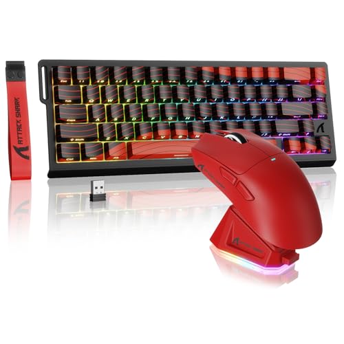 Amazon | ATTACK SHARK X68PRO HE ラピッドトリガーキーボード&X11