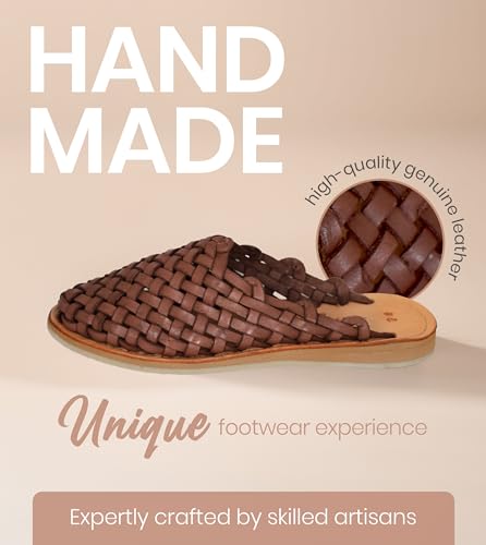Image of Macarena Collection Womens Shoes Leather Sandals for Women | Huarache Handmade Mexican Sandals | Comfortable & Stylish Womens Sandals Panal