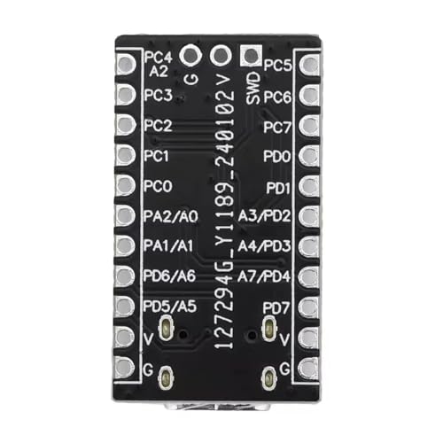 Solución RISC V CH32V003F4P6: placa para prototipos DIY 5