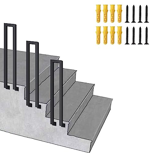 Rampe de transition pour marches en béton avec ancrage stable de 85 cm - 2