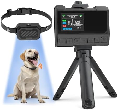 Wireless Dog Fence – Precise Signal 3-in-1 Boundary, Training & No-Go Zone System, Waterproof Collar, 10–120 ft Adjustable Range, 2600 ft Remote, for Indoor & Yard Use, Fits 10–120 lb Dogs