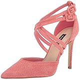 Nine West Women's Festa Pump, Coral Orange, 8