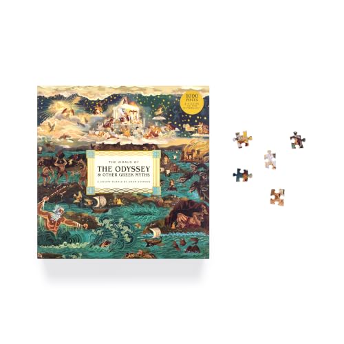 The World of the Odyssey & Other Greek Myths: Rompecabezas de 1000 piezas de Adam Simpson miniatura 7