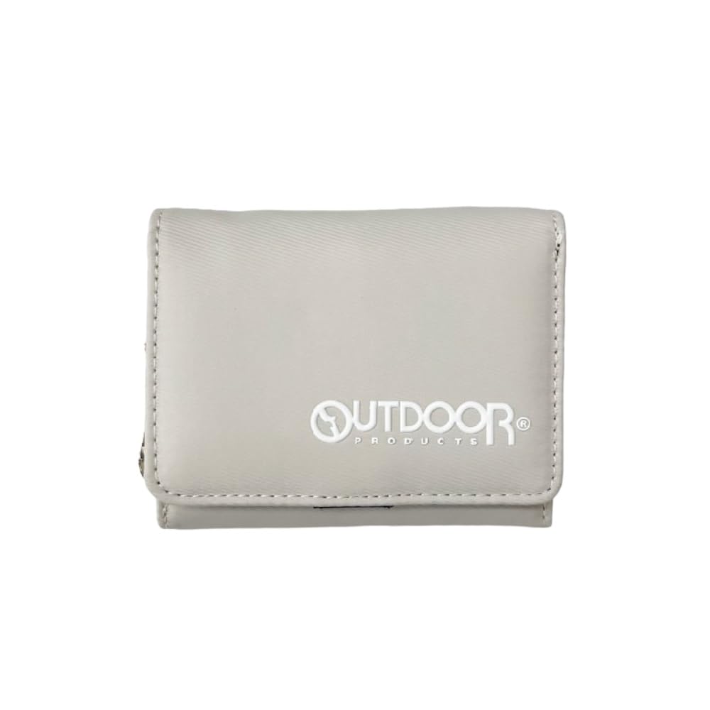 Amazon | [K-PARTS] OUTDOOR シンプルロゴ 三つ折りコンパクト