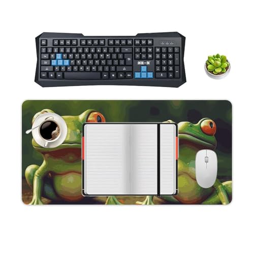 Alfombrilla de Escritorio Grande Frog Desk Pad Antideslizante miniatura 4