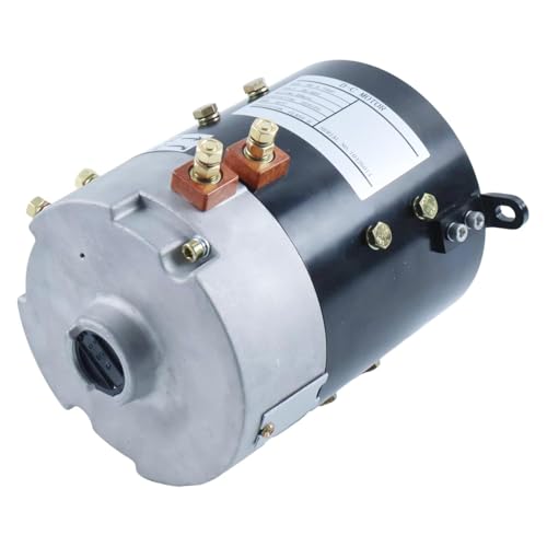 Solarhome 48V 3.75HP Torque Series Motor 1017857-02 1017857-04 Compatible with Club Car DS Carryall Golf Carts