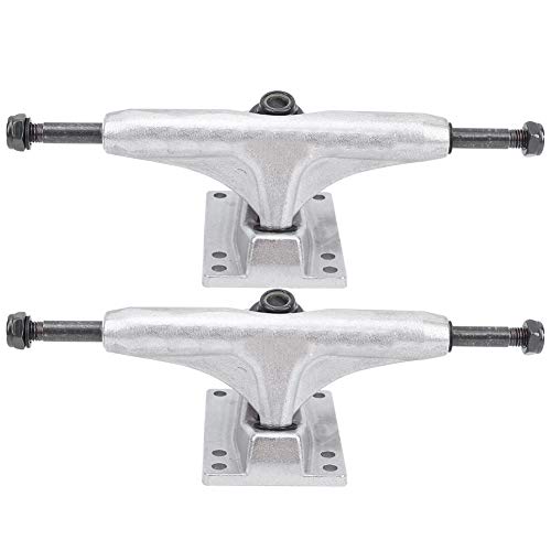 equlup Skateboard Wheel Bracket, 2PCS Aluminum Magnesium Alloy 4 to 8 Inch Skateboard Stand 5V Polish Coating Longboard Support Stand for Skateboard