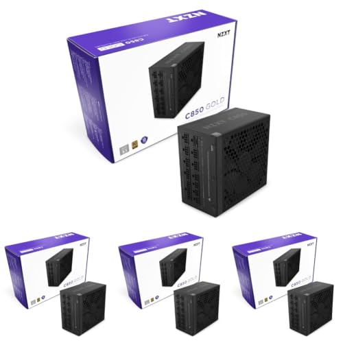 Image of NZXT C850 Gold ATX 3.1-850W Fully Modular Power Supply, 850W (Pack of 4)