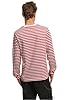Brandit Jersey Shirt Stripe Long Sleeve Sizes S to 3XL, Red-White, M #2