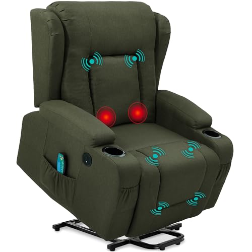 Best Choice Olive Linen Recliner Chair