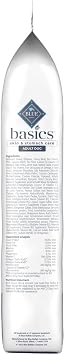 Blue Buffalo Basics Turkey Adult Grain-Free Dry Dog Food, 24 lb | Skin & Stomach Care, Real Turkey #1 Ingredient, Limited Ingredient Diet, Antioxidant-Rich LifeSource Bits, Skin & Coat Health