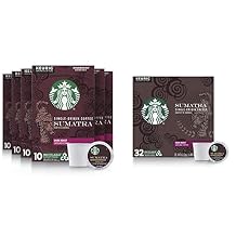 Starbucks K-Cup Coffee Pods - Sumatra Dark Roast 60 pods and Sumatra Dark Roast 32 pods