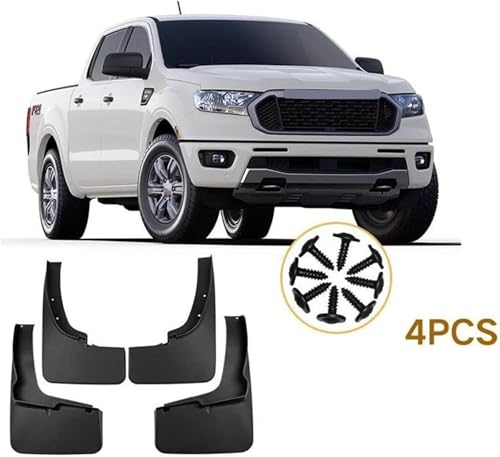 Guardabarros de coche para Ranger faldón protector que acaba con las salpicaduras 5