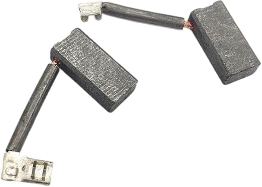 #384719-01-2PK Pack of 2 Reciprocating Saw Motor Carbon Brushes DW303 DW303M DW307 Durable New Replacement Parts for DeWalt