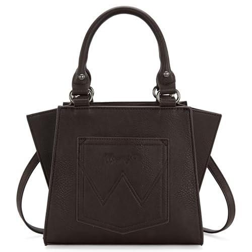 Image of Wrangler Small Tote Purse Cute Women's Handbags Western Paisley Print Satchel Bags