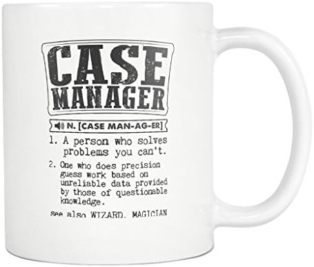 Case Manager Coffee Mug Funny Gift Tea Cup White 11oz
