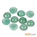 GEM-Inside Aventurine Gemstone Cabochon for Jewelry Crystal Flat Back Round Semi Precious 5PCS 8mm CAB