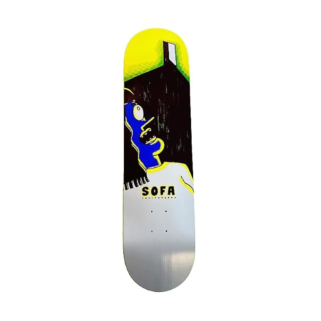 Deck Fear-2 8 25 - Green - Sofa Skateboards