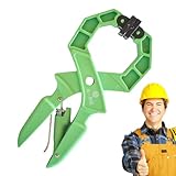 Robuste Federzwingen – Holzbearbeitungszwingen mit großer Backenöffnung, ergonomischer Griff mit langanhaltender, DIY-Werkzeug zum Kleben und Basteln | Werkstatt Garage Möbelreparatur Modellbau