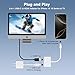 USB-C to HDMI Adapter 4K@60Hz, USB 3.1 Type C Digital AV HDMI Adapter Cord Compatible with iPhone 16/16 Plus/16 Pro/16 Pro Max/15/15 Plus/15 Pro/15 Pro Max, Galaxy S25 S24 S23, Pixel 9 8 7, iPad Pro