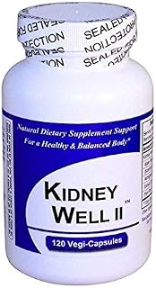 KidneyWell II (1 Bottle w/ 120 Capsules) - Concentrated Kidney Full Spectrum Herbal Blend - Dietary Supplement Kidney Well Restore