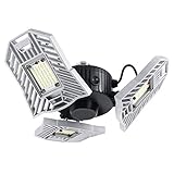 Kohree Garage Light 60W 6000 Lumen Motion Activated Ceiling Light for Garage/Attic/Basement/Home