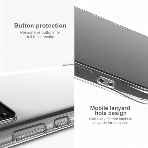 Image of BOXXO Flexible Back Cover for Samsung Galaxy S25 Plus 5G | Back Cover Transparent Clear Shockproof Case Four Corner Protection | Slim Protective Mobile Phone Cover for Samsung Galaxy S25 Plus 5G
