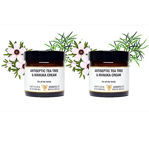Amphora Aromatics Antiseptic Tea Tree & Manuka Cream 2 x 60ml