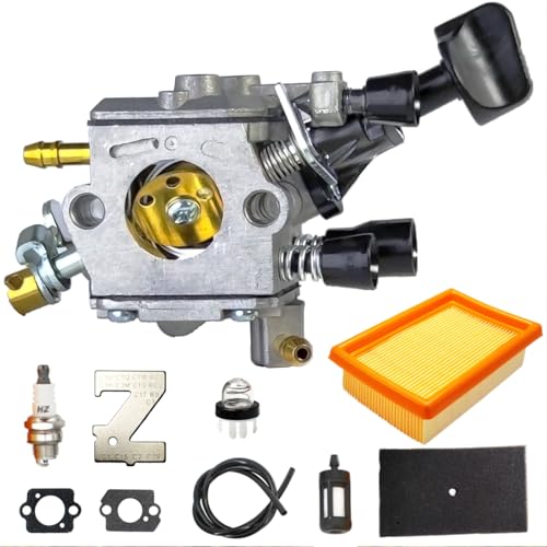 SR430 SR450 Carburetor Kit Fit for Stihl Backpack Mistblower BR350 BR430 BR450 Blower Replace 4229 129 0901 Compatible with Zama C1Q-S209C C1Q-S210 C1Q-S210B by WGOHUI - Used condition - US$16.51