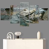 SIGNWIN 5 Panel Canvas Wall Art Coiling Around for Home Decorations Ready to Hang - 60