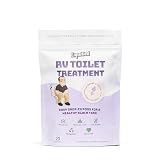 Liquified RV Toilet Treatment Drop-Ins - Prevents Tank Odors - Breaks Down Waste and Tissue - Septic Tank Safe - Matts RV Reviews - Lavender Scent - 20 Treatments (20 1oz pods)