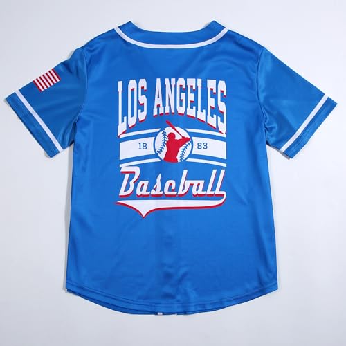 Image of Baseball Shirt Women Baseball Jersey Graphic Button Down Shirt Game Day Short Sleeve Tops
