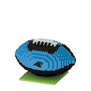 FOCO Carolina Panthers NFL 3D BRXLZ Football Puzzle