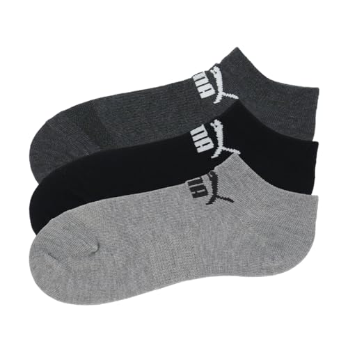 [プーマ] 3足セット キッズ ソックス スニーカー丈 靴下 吸水速乾 つま先 かかと 補強 アーチサポート 4293305-2123-3 03.Ｂアソートのサムネイル