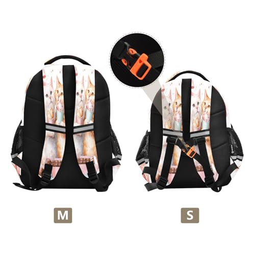 Emelivor Icecream Chocolate Box Kids Backpack School Backpacks Toddler Backpack Bookbag Book Bag for Kids,S3