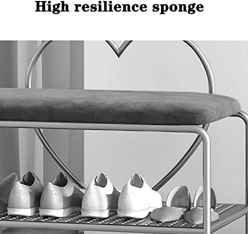 Tabouret à langer simple en métal pour s'installer confortablement dans l'entrée