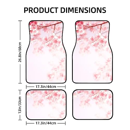 Tapis de sol voiture cerise rose imperméable auto camion SUV