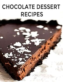 Paperback Chocolate Dessert Recipes Book