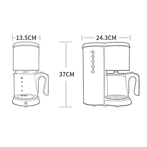 Cafetera semi automática programable 1.25 L miniatura 2