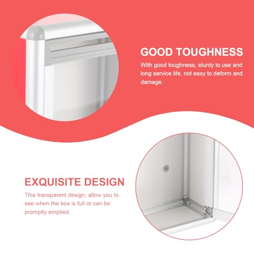 Boîte à suggestions murale sécurisée pour bureau contre le vol - 7