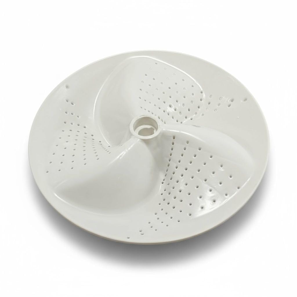 Home Pro Spares Washing Machine Pulsator Compatible with Godrej Audra & Allure Top Load Washing Machines | Round Shaft Replacement Impeller | White Plastic Pulsator | 36.9 cm Diameter-image-40