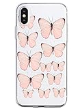 🦋APARIENCIA DE MODA : La excelente artesanía puede evitar que el lindo patrón de mariposa se caiga fácilmente, sea duradero y no se desvanezca. Una variedad de hermosos diseños para que elijas, hacen que tu iPhone 6 Plus/6S Plus sea único.