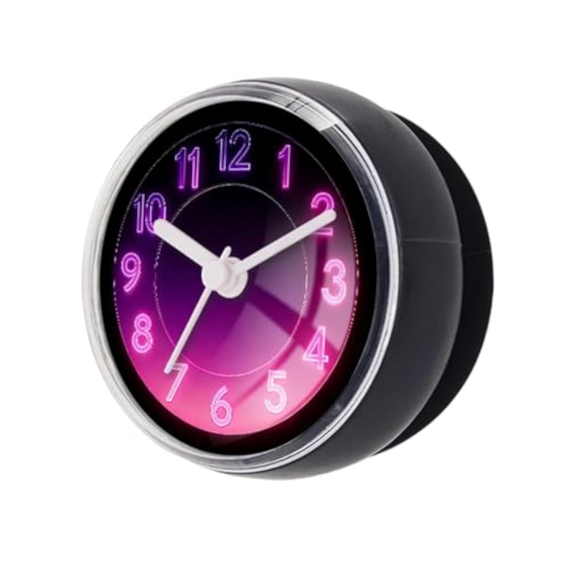 Modern Waterproof Bathroom Clock with Suction Cup